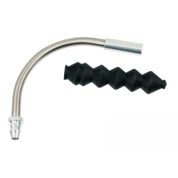 Rubber boot and guide pipe