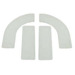 Kit 4 Pcs Anti Vibration Gel Race Handlebar