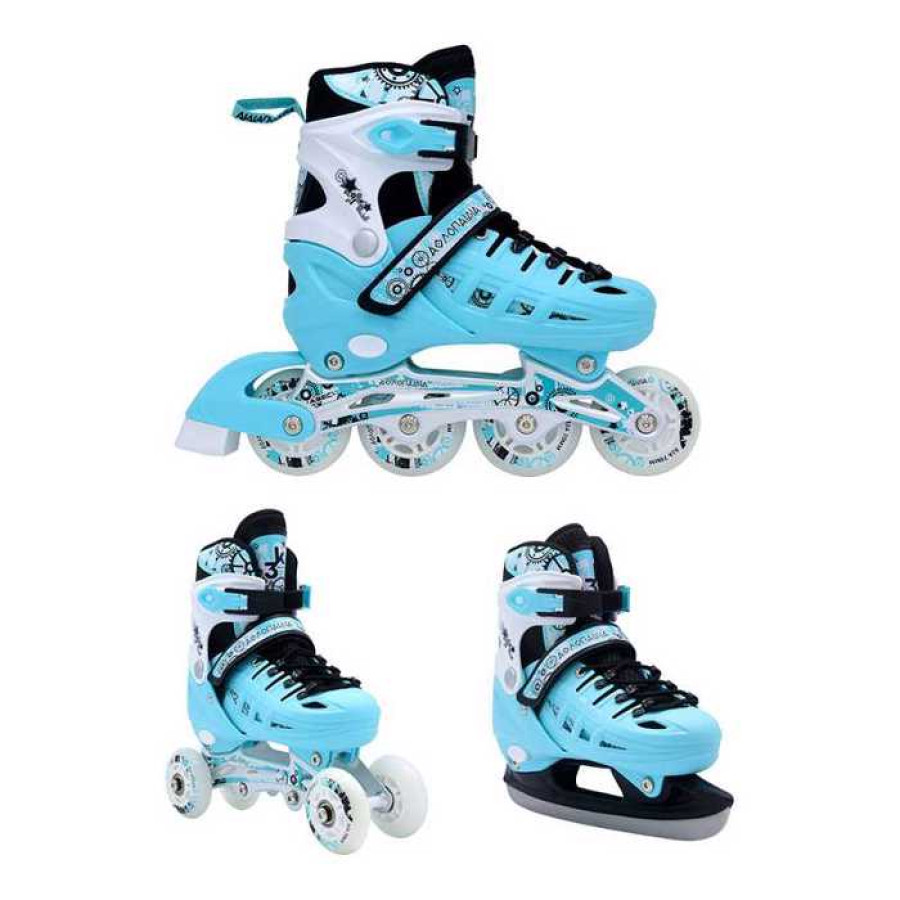 10305 Αυξομειούμενα Πατίνια/Roller Skates/Παγοπέδιλα 3 σε 1 10305 Αυξομειούμενα Πατίνια/Roller Skates/Παγοπέδιλα 3 σε 1