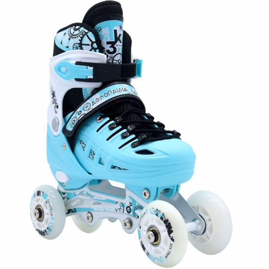 10305 Αυξομειούμενα Πατίνια/Roller Skates/Παγοπέδιλα 3 σε 1 10305 Αυξομειούμενα Πατίνια/Roller Skates/Παγοπέδιλα 3 σε 1