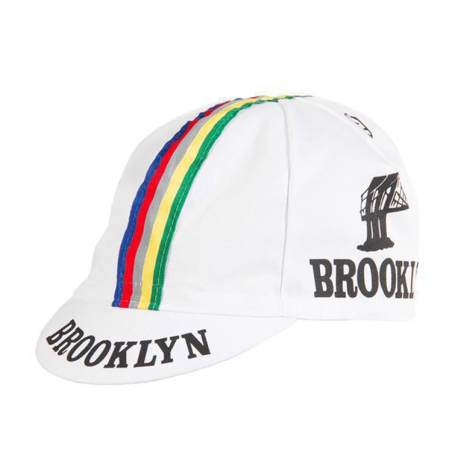 Brooklyn Rainbow Cap White Brooklyn Rainbow Cap White