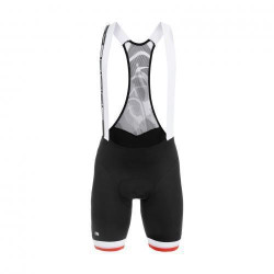 Silverline Bibshort Black with Red
