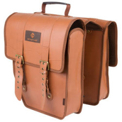 Rear Pannier Bag Amsterdam Double Leather