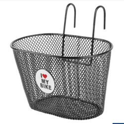 Kids Hanger Basket Black