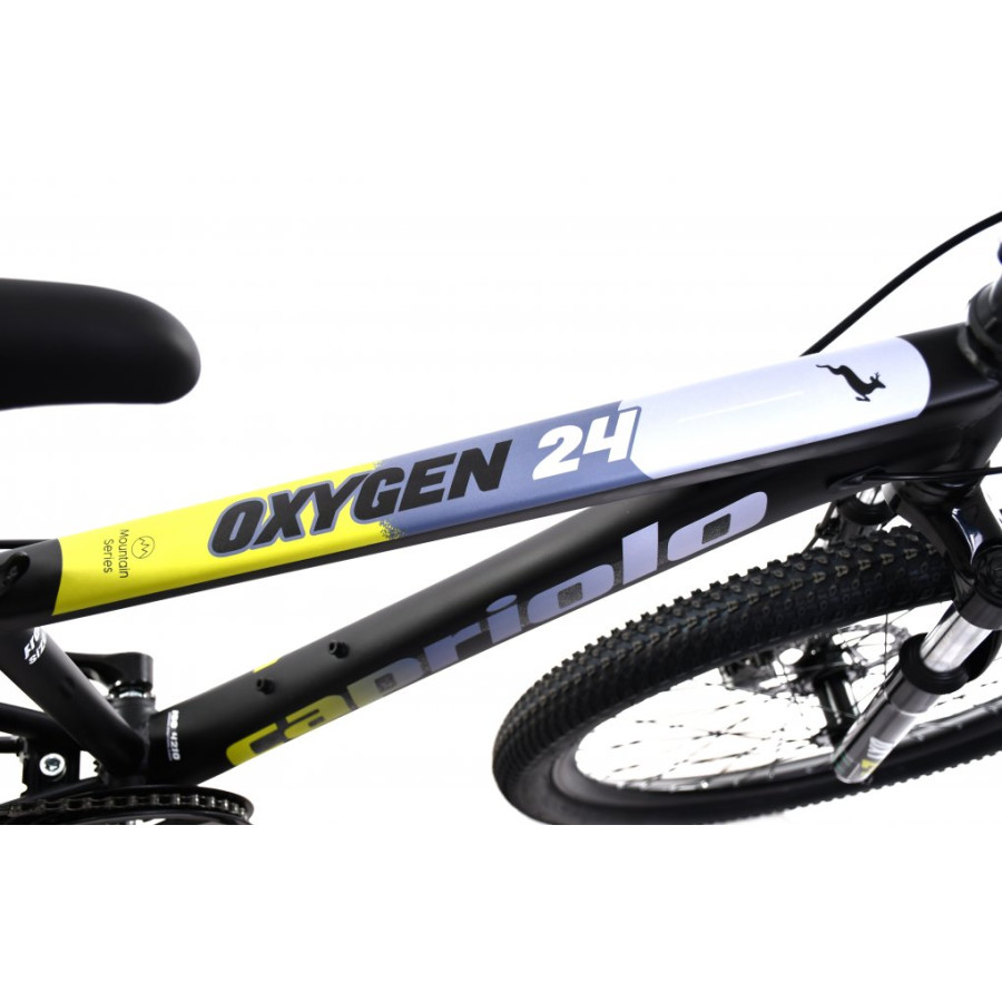 Oxygen 24'' Disk Black Yellow Oxygen 24'' Disk Black Yellow