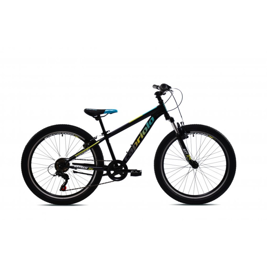 Oxygen 24'' V-brake Black Tirquise Oxygen 24'' V-brake Black Tirquise