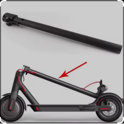 Electric scooter vertical post + folder neo elite