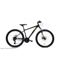 Oxygen 26'' Disk Black Green